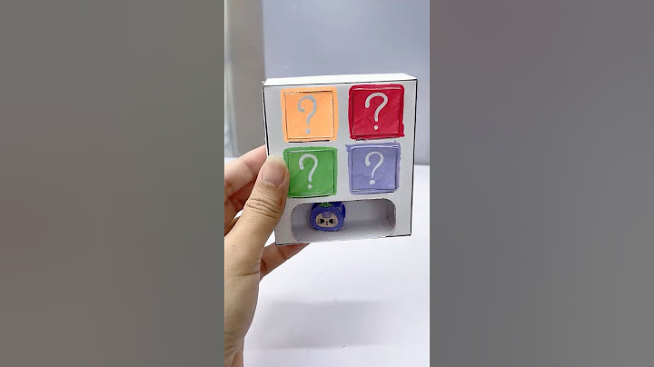 Đồ chơi trúng thưởng Baby Three  #diy #gudenstationery #sotayguden #babythree