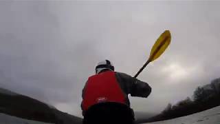 Paddling on Lake Padarn in Snowdonia