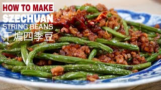 Ep#7 Szechuan Green Beans with Chai Por (干煸四季豆) | Cooking Demystified by The Burning Kitchen