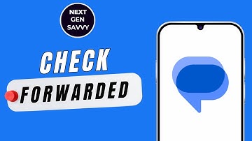 HOW TO CHECK IF MESSAGES ARE FORWARDED