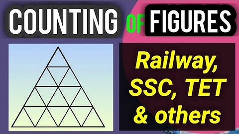 Reasoning Short trick #countingfigure //counting triangles best Short trick for all exams