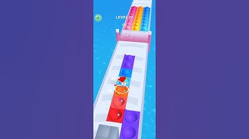 Pop it run gameplay walkthrough part All levels #shorts