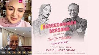 Pesanan istimewa Tun Mahathir kepada Neelofa [Live Instagram] 