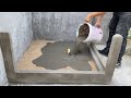 Get creative with cement at home - Build an outdoor aquarium with a beautiful Swan