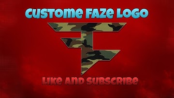 How To Make Your Own Custom Faze Logo With Photoshop Touch