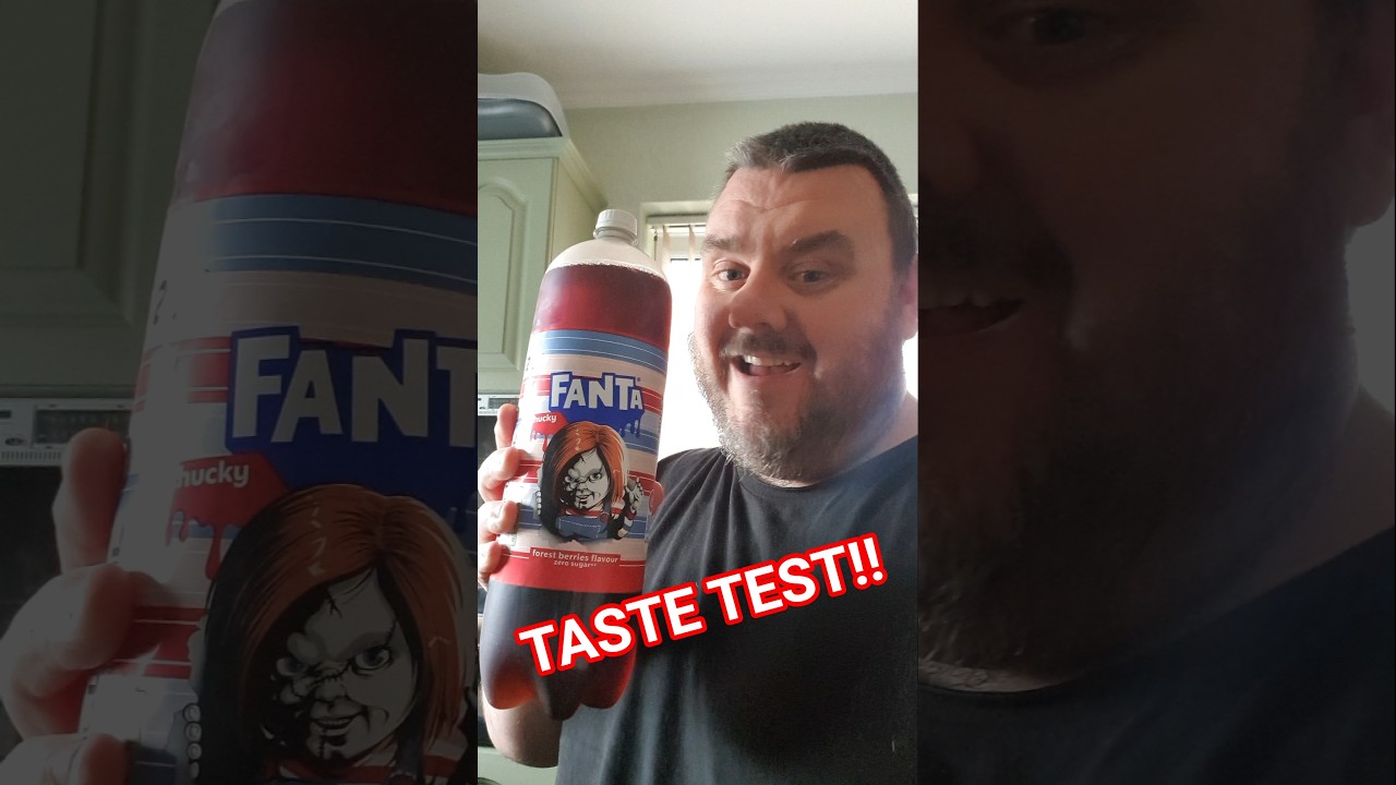 Fanta Chucky Punch Taste Test 🩸🔪 Worth The Hype?? 😱