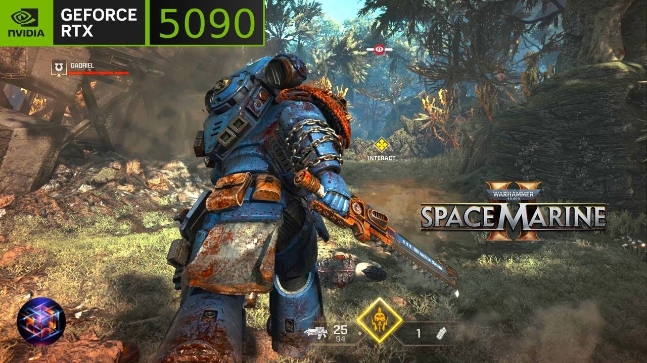 Warhammer 40K: Space Marine 2 | RTX 5090 [4K] DLSS 4, Ray Tracing ON ...
