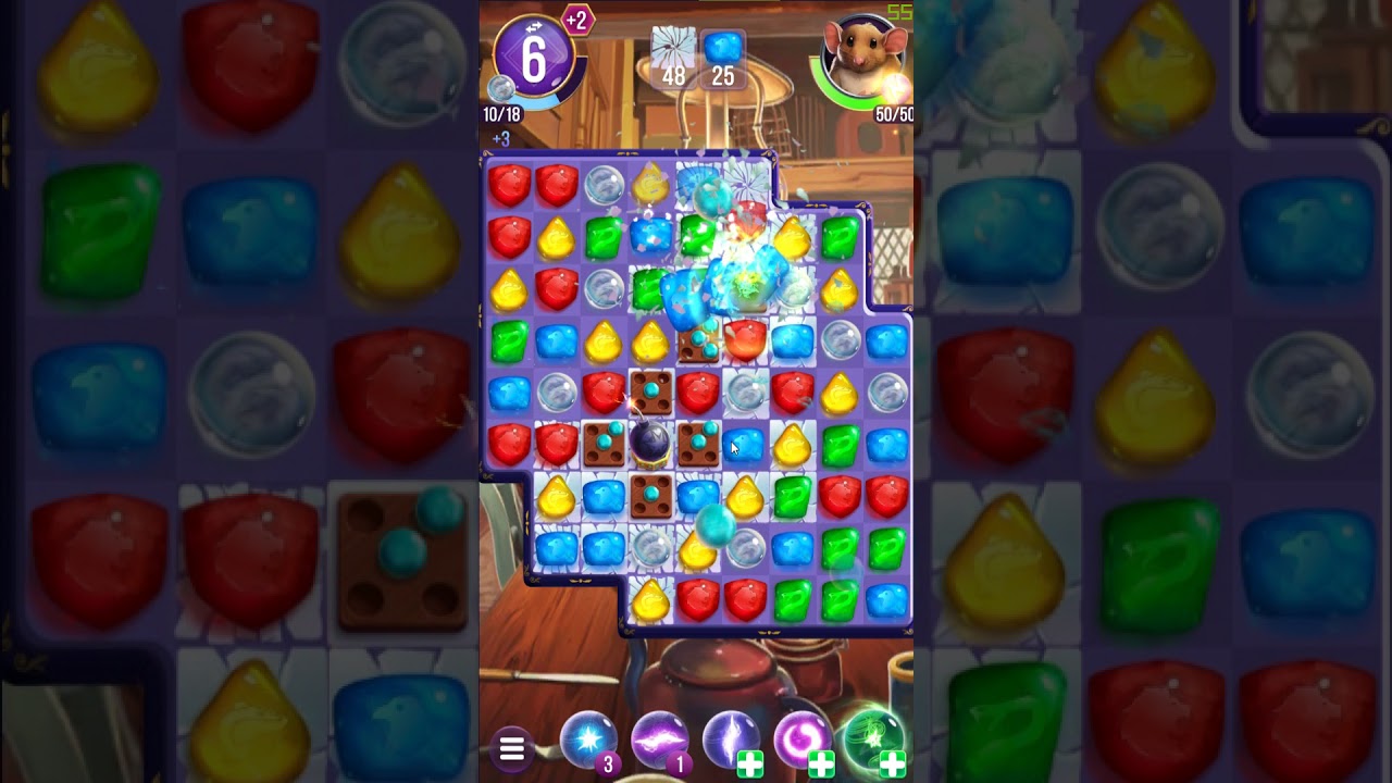 Harry Potter: Puzzles & Spells level 767 no boosters