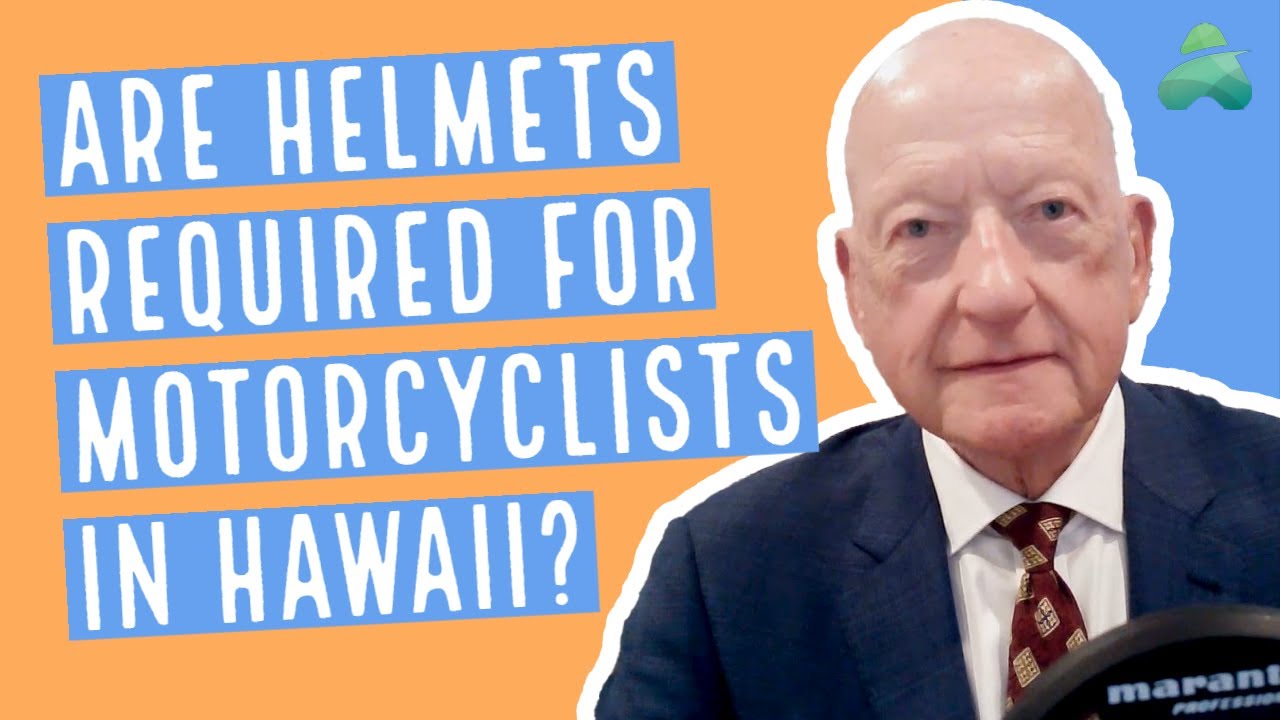 Do I Need a Motorcycle Helmet in Hawaiʻi? Honolulu Accident Attorney