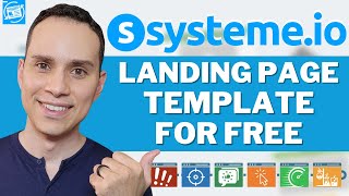 Free Landing Page Tutorial 2023  Pro High Converting Templates w/ Systeme.io