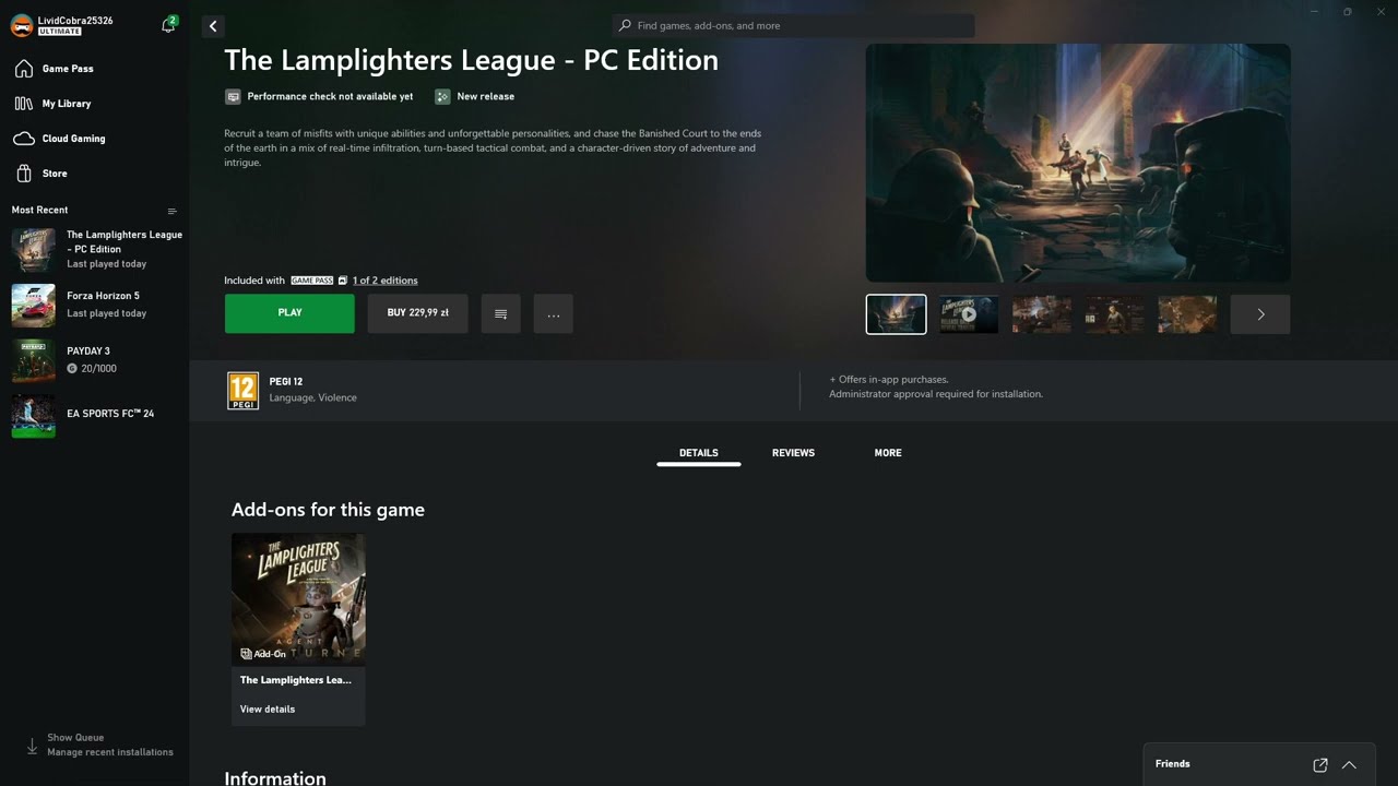 The Lamplighters League, exclusivo do Xbox e PC, chegará ao Game Pass no  dia do lançamento - Windows Club