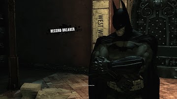 Batman: Arkham Asylum - Record Breaker - Predator Challenge