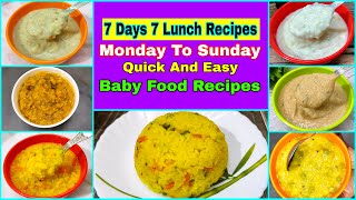 Baby Food Recipes For 1 Year To 3 Years Old | Weight Gaining Lunch For Baby | Healthy Food Bites