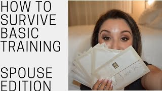 HOW TO SURVIVE BASIC TRAINING| SPOUSE EDITION 2018