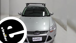 etrailer | Mount: Custom DK Fit Kit for 4 Rhino-Rack 2500 Series Roof Rack Legs on a 2012 Ford Focus