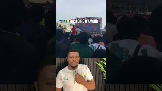 Les supporters sénégalais lors du match RDC vs Portugal #congolaise #senegal #football #الخطير