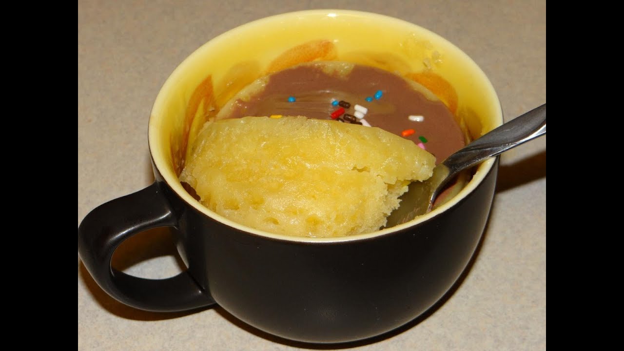 Microwave Yellow Cake In A Mug Recipe Microwave Yellow Cake In A Mug Recipe