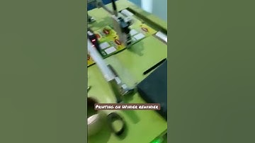 Batch coding with TIJ Printer on winder rewinder