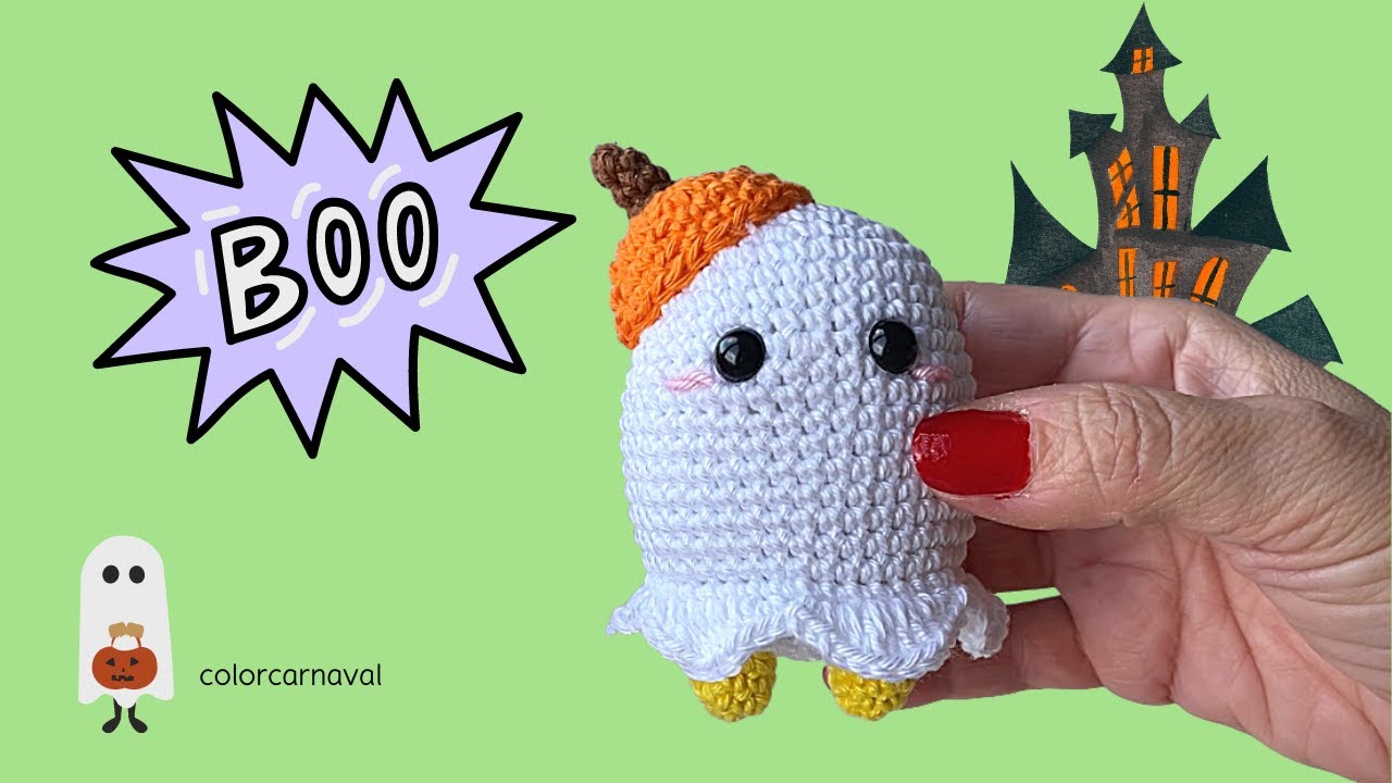 Crochet Amigurumi GHOST BOO
