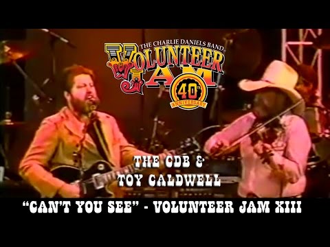 Can T You See Toy Caldwell And The Charlie Daniels Band Volunteer Jam XIII 