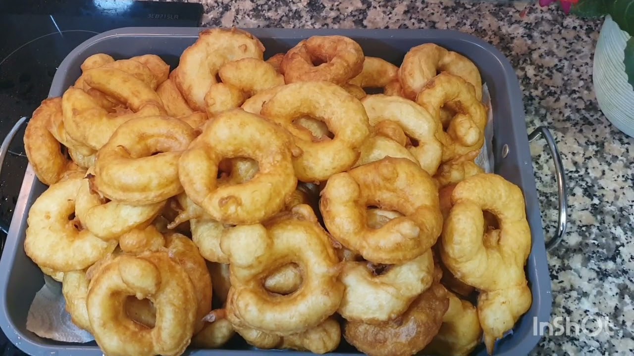 Buñuelos y paparajotes tipicos Murcianos