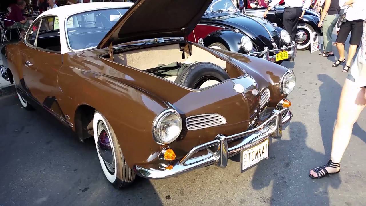 Classic VW BuGs Goes to the Nyack NY Vintage Annual Car Show 2016 YouTube