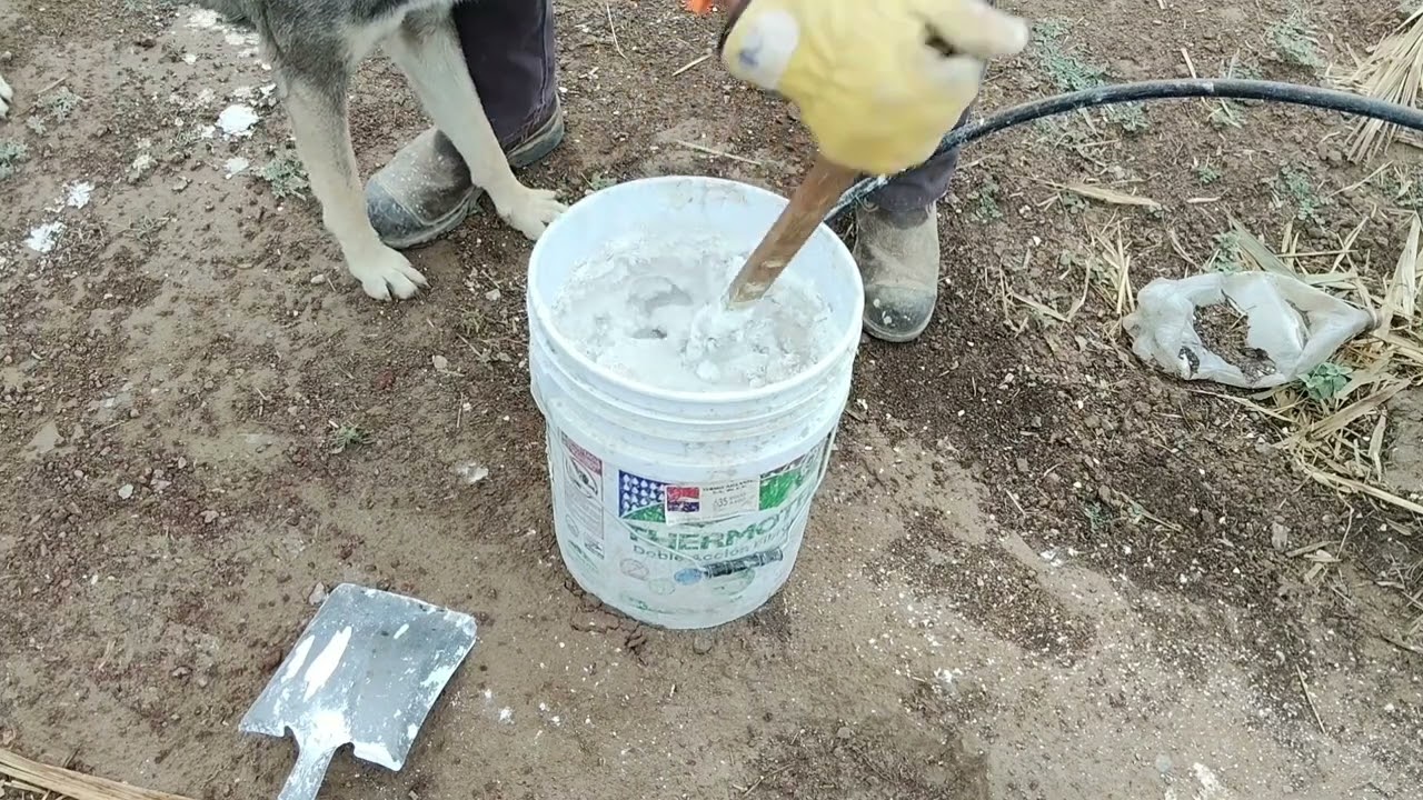 Pasta de cal; parte 1, como conservar la cal