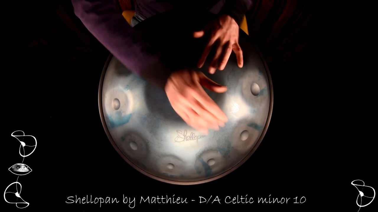 Handpan - D/A Celtic minor 10 - Shellopan by Matthieu