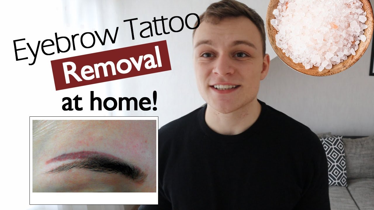 How Do I Remove Tattoo Ink From My Eyebrows?