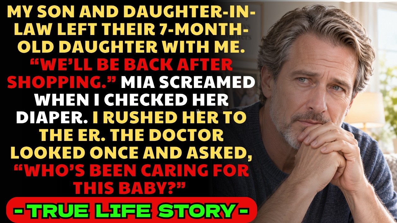 My Son Left His 7-Month-Old Daughter With Me—What I Found Made Me Rush Her to the ER