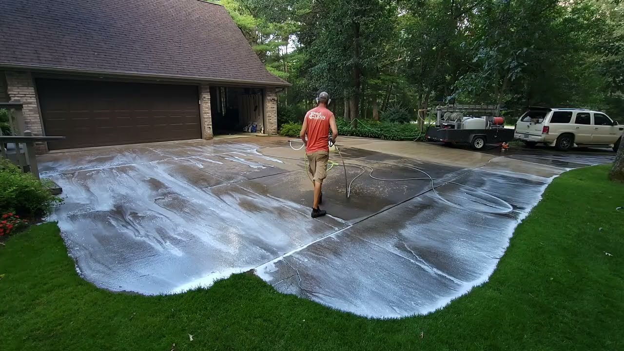 Extremely Dirty Driveway