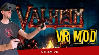 Stocki VR - VALHEIM VR MOD Beta / Ich bin IN Valheim - Steam VR Mod - Deutsch