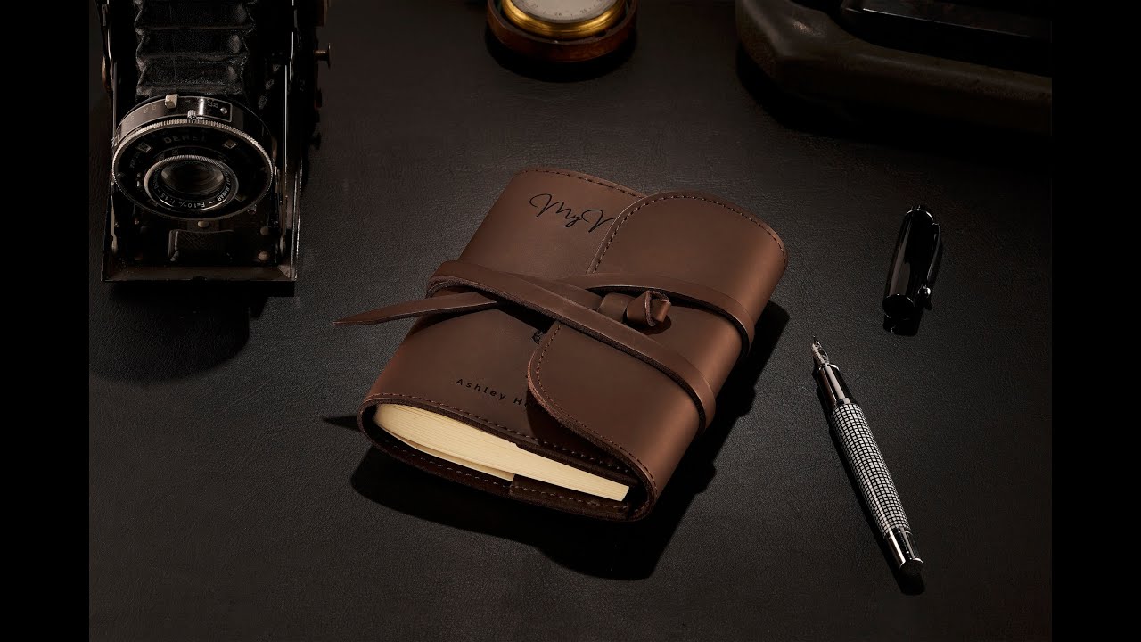 Antony Olivier Handmade Personalised Leather Music Journal