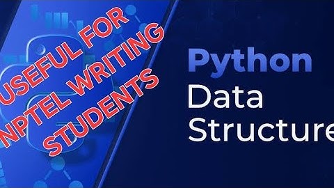 Mastering Data Structures with python@ghousephdSMS #trendingvideo#viral #NPTEL,#students#software