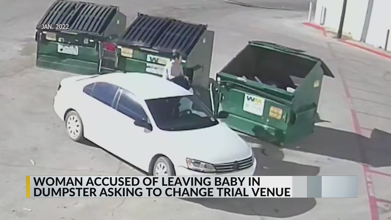 Hobbs woman accused of leaving baby in trash wants trial moved - YouTube