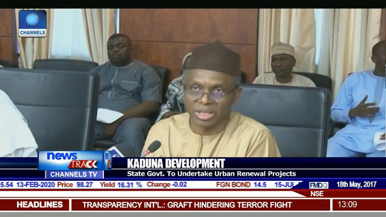 Kaduna State Govt To Undertake Urban Renewal Projects