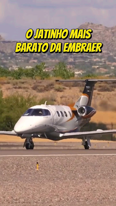 O jatinho mais barato da Embraer