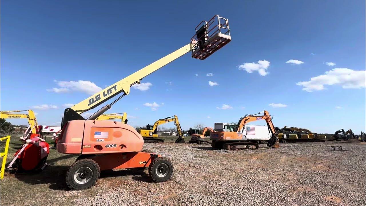 How To Operate JLG 400S Telescopic Boom Man Lift YouTube