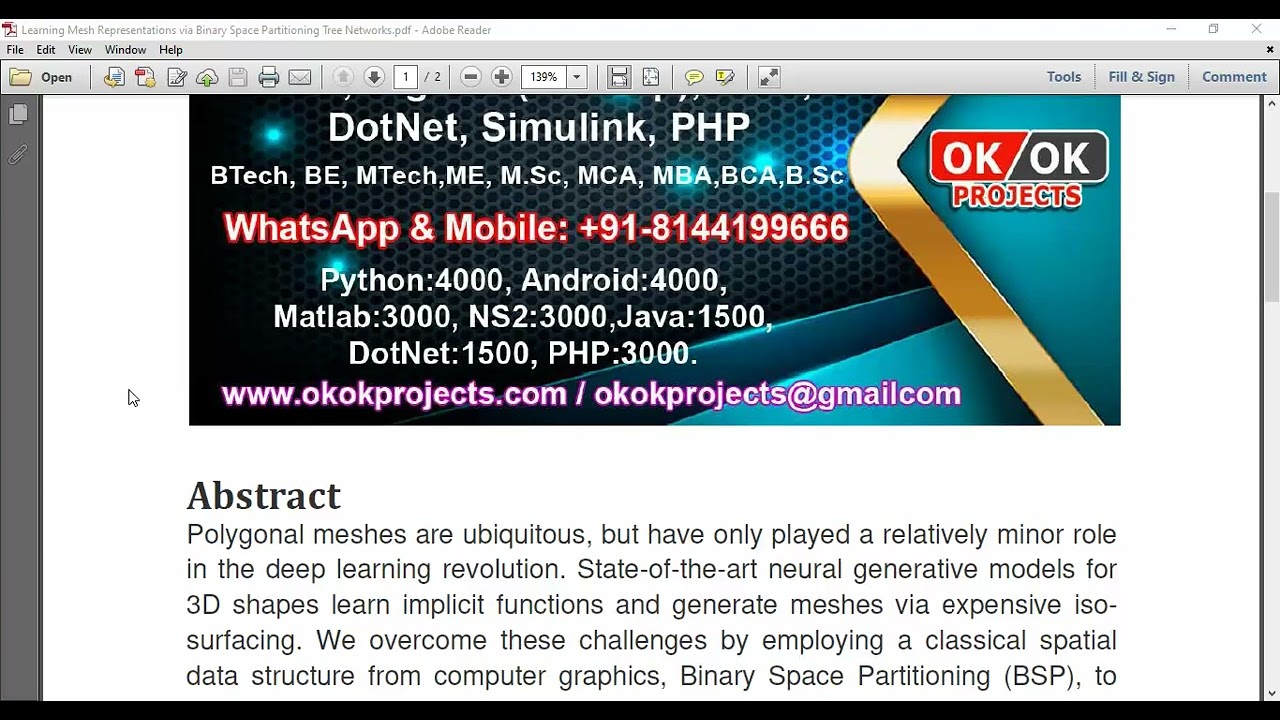 Learning Mesh Representations via Binary Space Partitioning Tree Networks