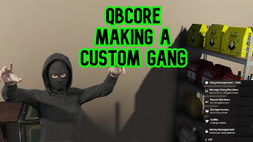 QBCore - How to Make a Custom Gang (Bossmenu Location and Funds) | FiveM Tutorial 2023