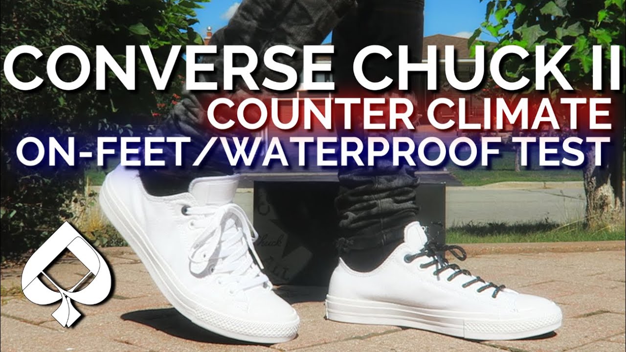 converse chuck taylor 2 on feet