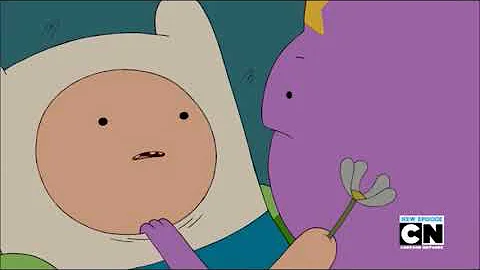 Finn and lsp kiss and makeout - Adventure time season 6 "Breezy"