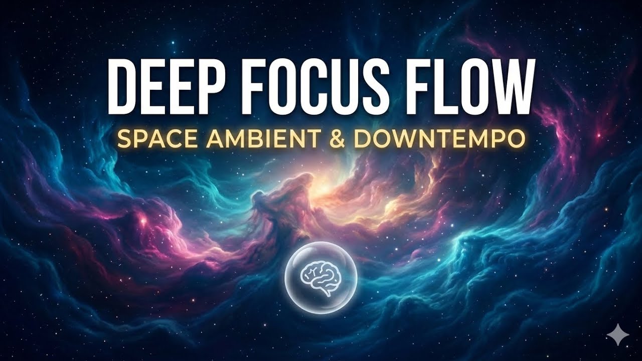 Brain Power Ambient 🌌 Continuous Space Loop to Study & Work