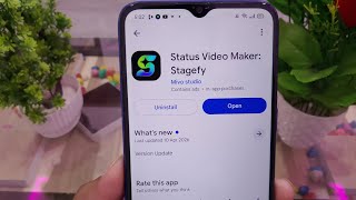Status video maker stagefy app kaise use kare !! How to use status video maker stagefy app  screenshot 5