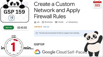 Create a Custom Network and Apply Firewall Rules | #qwiklabs | Lab Solution | #GSP159 | Google Cloud