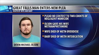 Great Falls man pleads no contest for death of wife and child