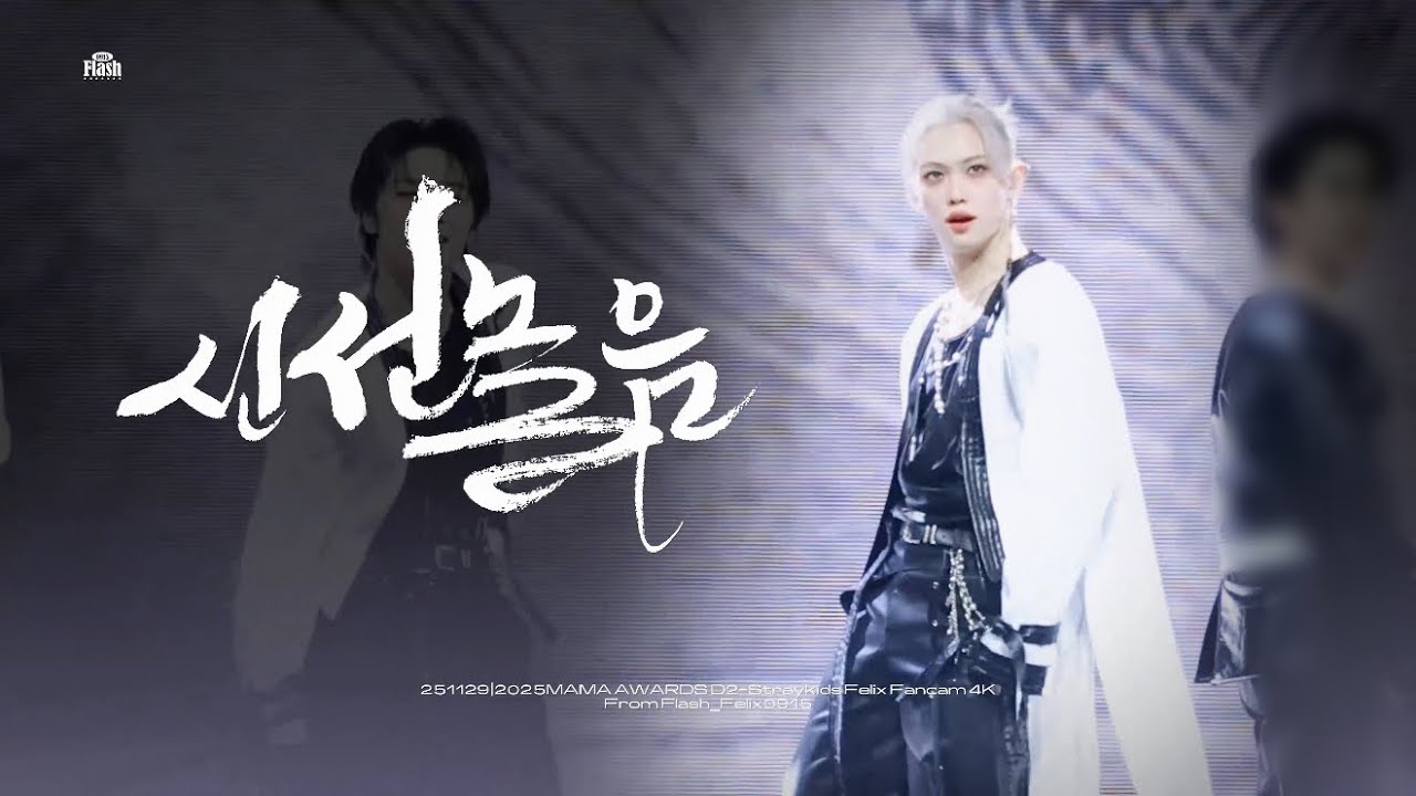 251129MAMA D2-Straykids Felix Fancam 4K  