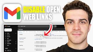 How to Disable Open Web Links in Gmail General Settings (2026 Guide)