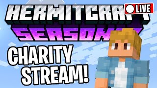 Hanging Out On HERMITCRAFT!! HERMITCRAFT CHARITY STREAM!!