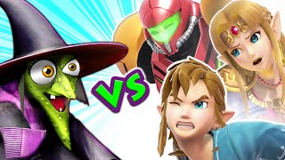 Gruntilda INSULTS all of the Zelda and Metroid Fighters! | SSBU (Episode 3)